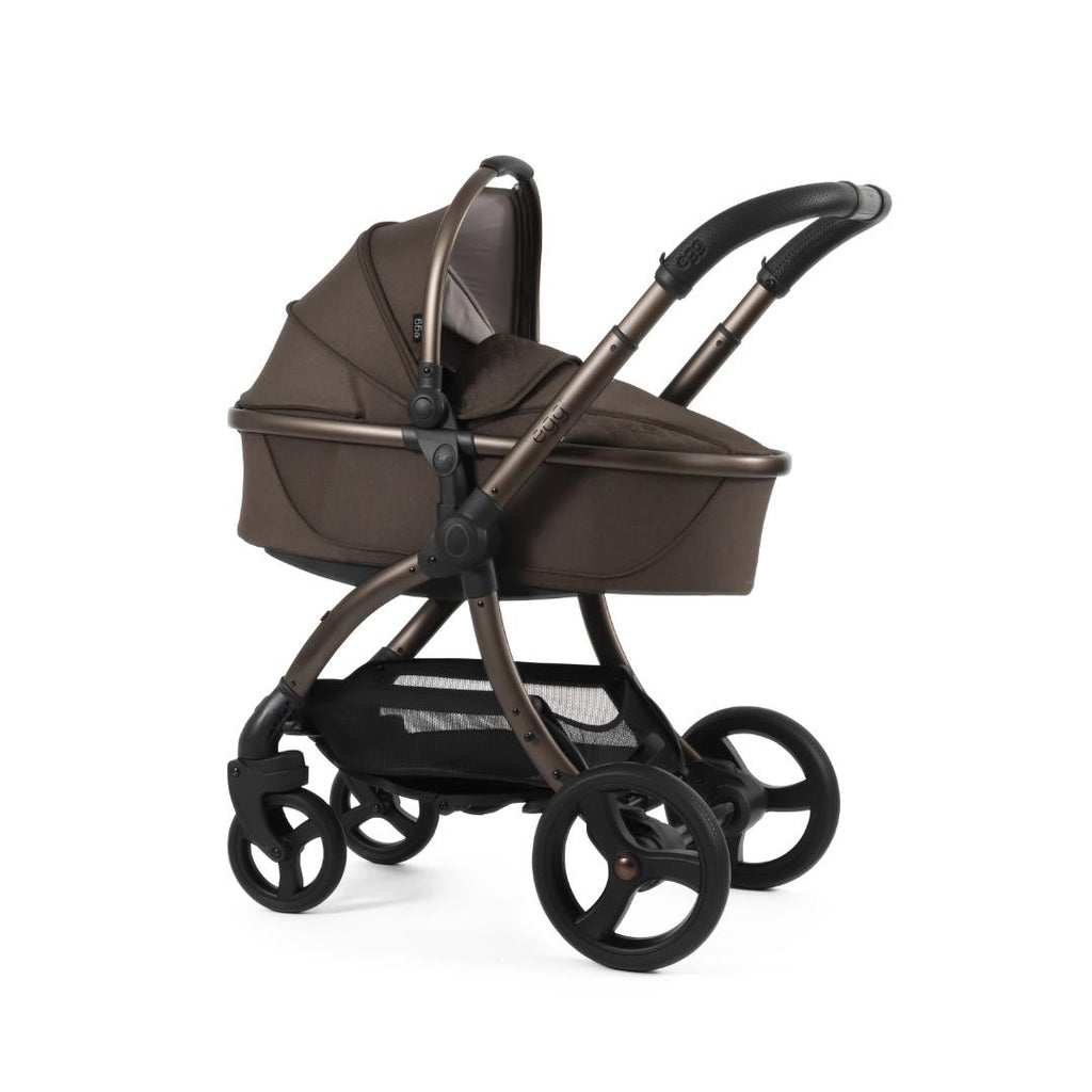 Egg3 Pushchair & Carrycot - Chocolate Velvet