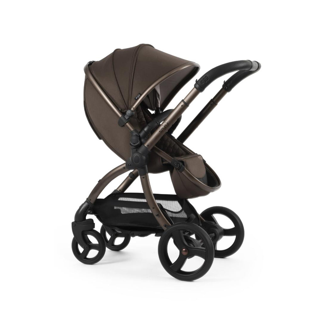 Egg3 Pushchair & Carrycot - Chocolate Velvet