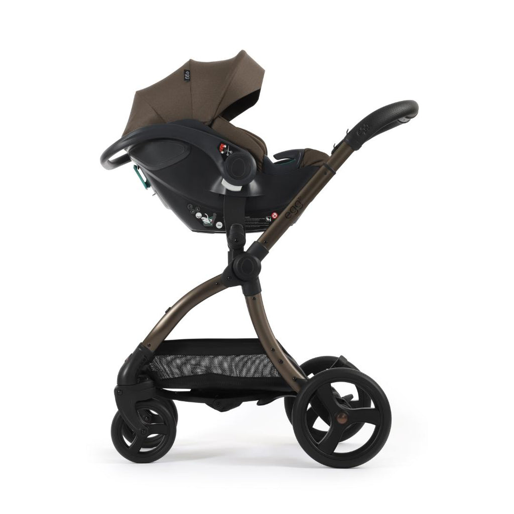 Egg3 Maxi-Cosi Cabriofix Bundle - Chocolate Velvet