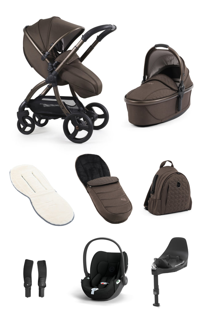 Egg3 Cybex Cloud T Bundle - Chocolate Velvet