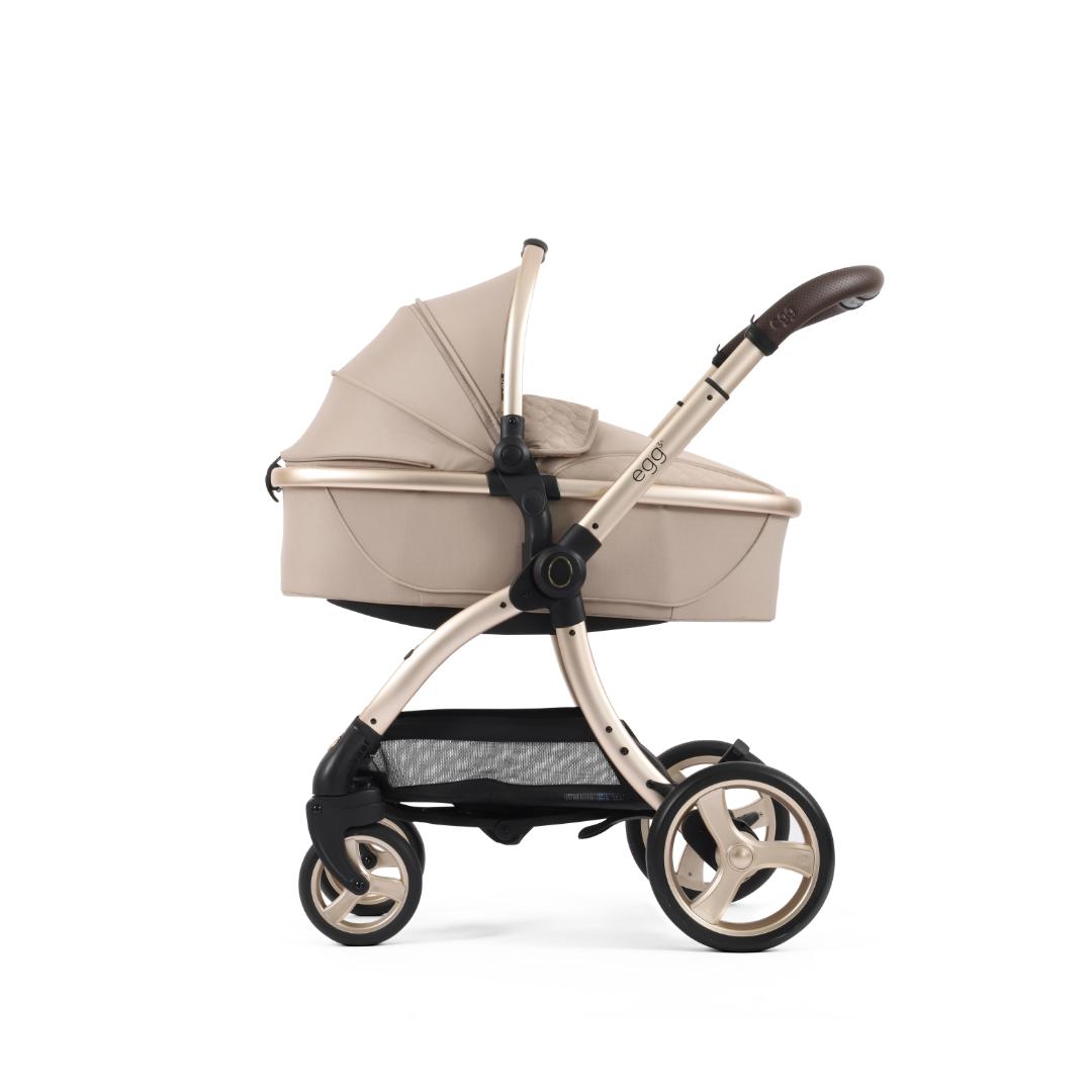 Egg3 Pushchair Carrycot Feather - Main Image