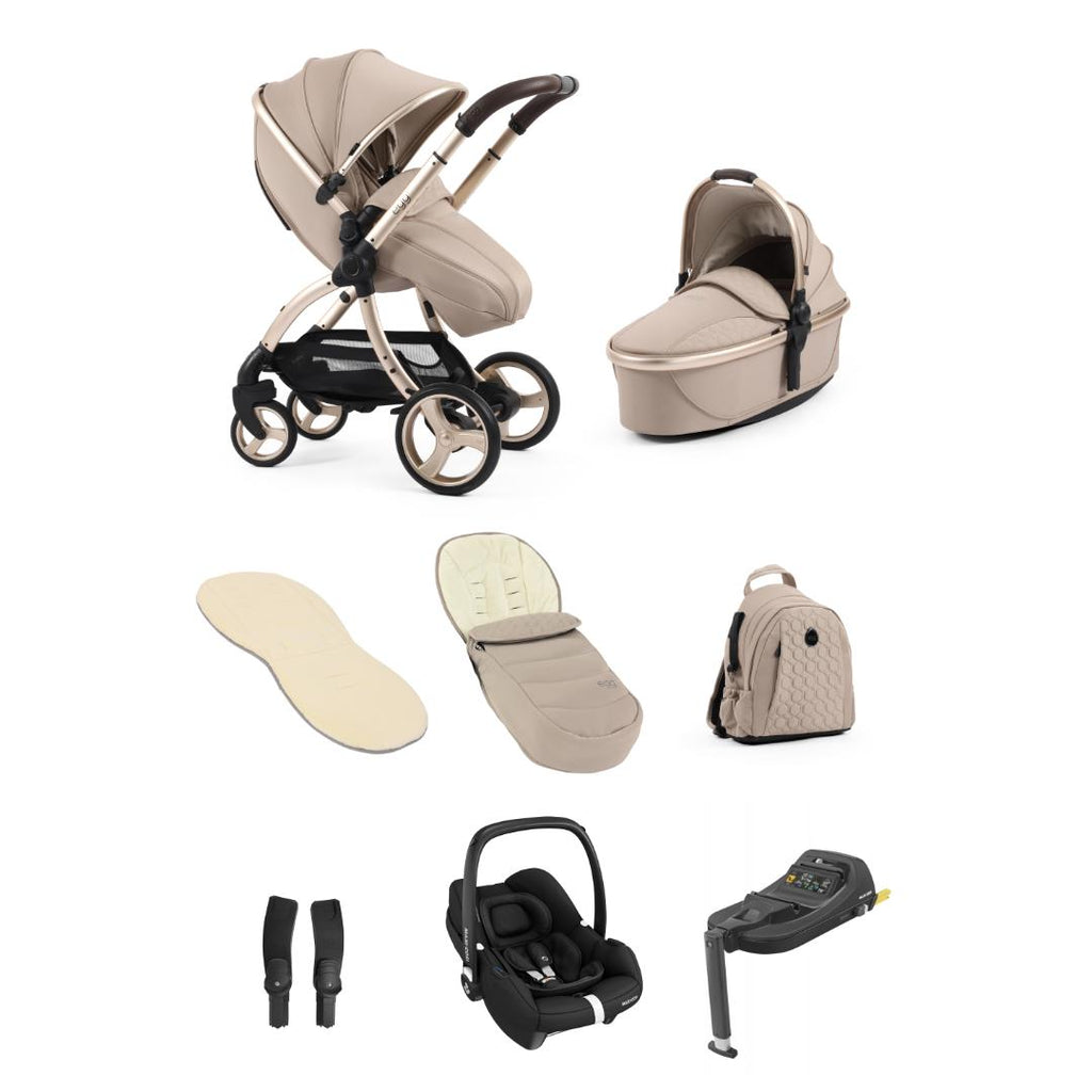 Egg3 Maxi-Cosi Cabriofix Bundle - Feather