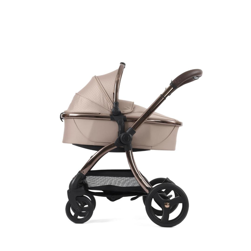 Egg3 Pushchair & Carrycot - Special Edition Houndstooth Almond