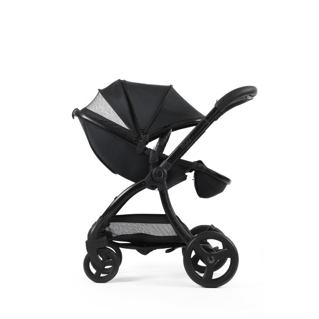 Egg3 Pushchair & Carrycot - Special Edition Houndstooth Black