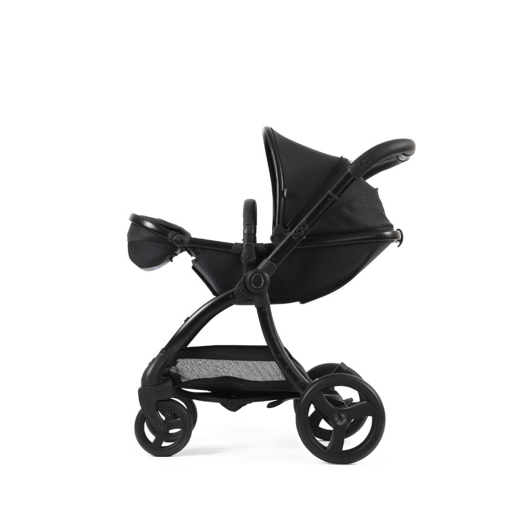 Egg3 Pushchair & Carrycot - Special Edition Houndstooth Black