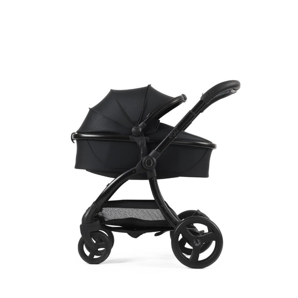 Egg3 Pushchair & Carrycot - Special Edition Houndstooth Black