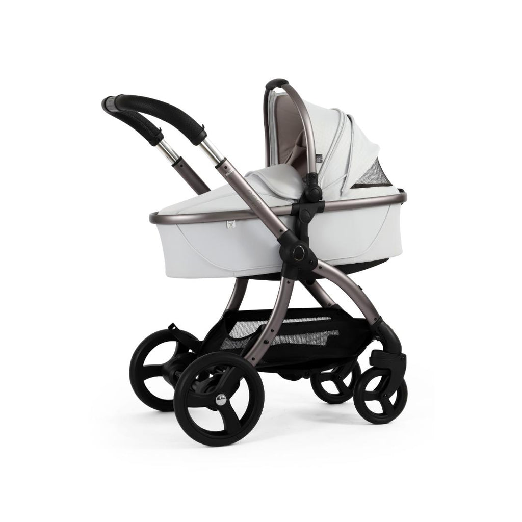 Egg3 Maxi-Cosi Cabriofix Bundle - Special Edition Houndstooth Silver