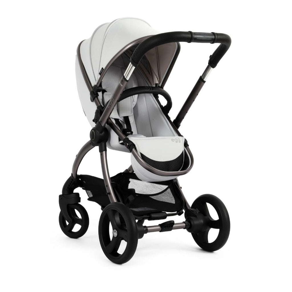 Egg3 Maxi-Cosi Cabriofix Bundle - Special Edition Houndstooth Silver