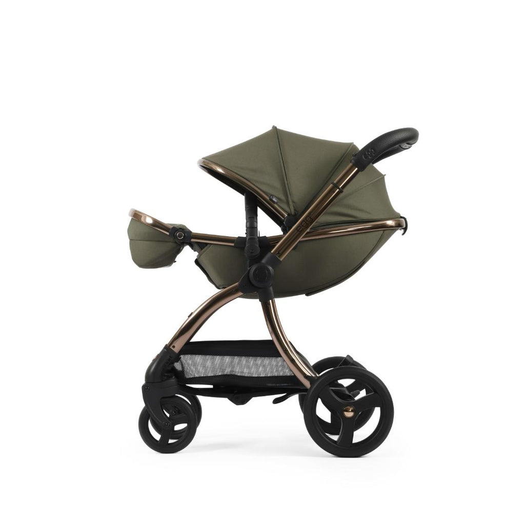 Egg3 Pushchair & Carrycot - Hunter Green