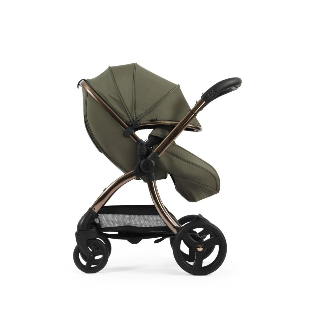 Egg3 Pushchair & Carrycot - Hunter Green