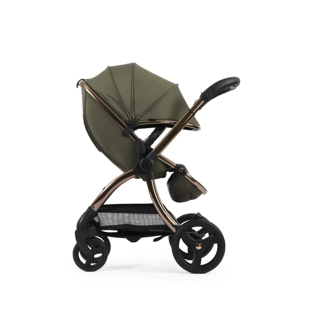 Egg3 Pushchair & Carrycot - Hunter Green