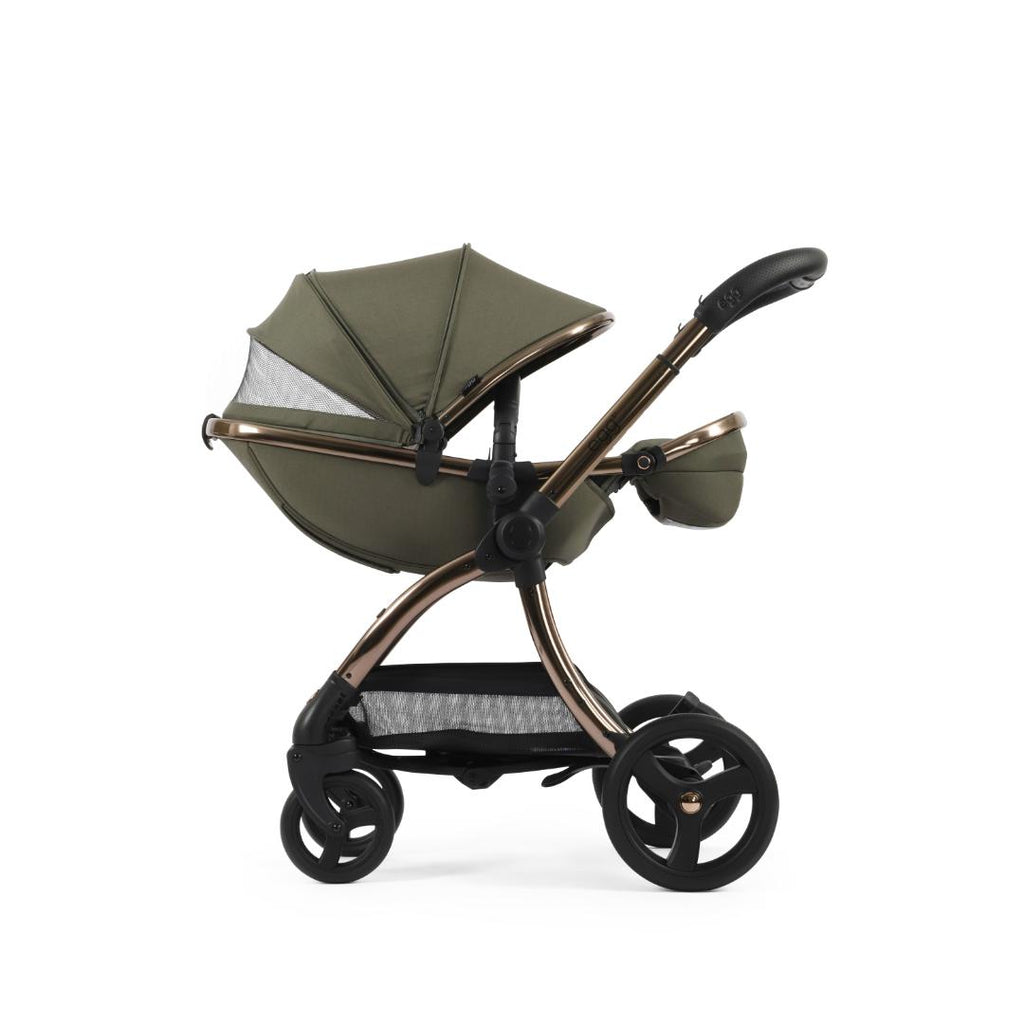 Egg3 Pushchair & Carrycot - Hunter Green