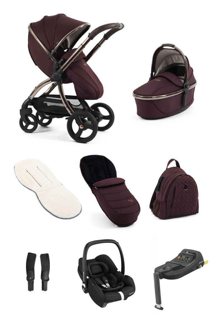 Egg3 Maxi-Cosi Cabriofix Bundle - Mulberry