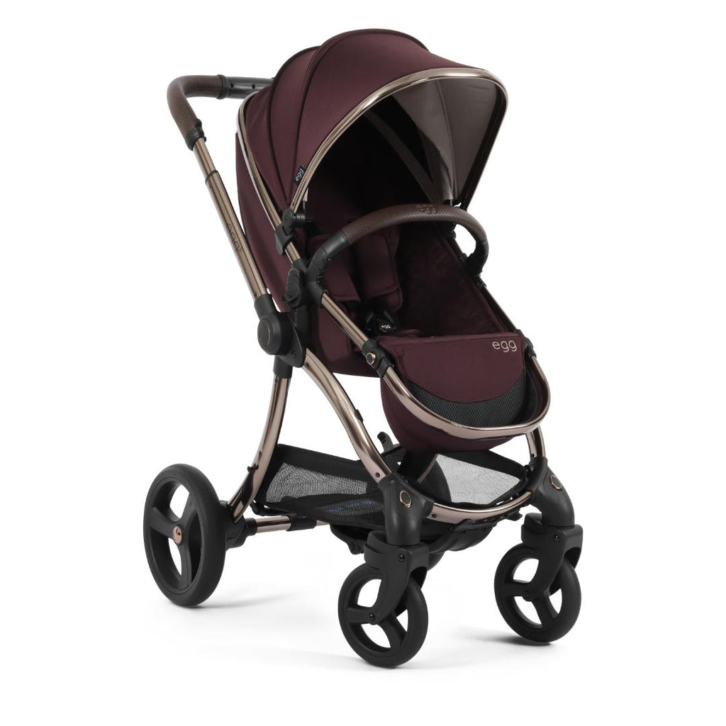 Egg3 Pushchair & Carrycot - Mulberry