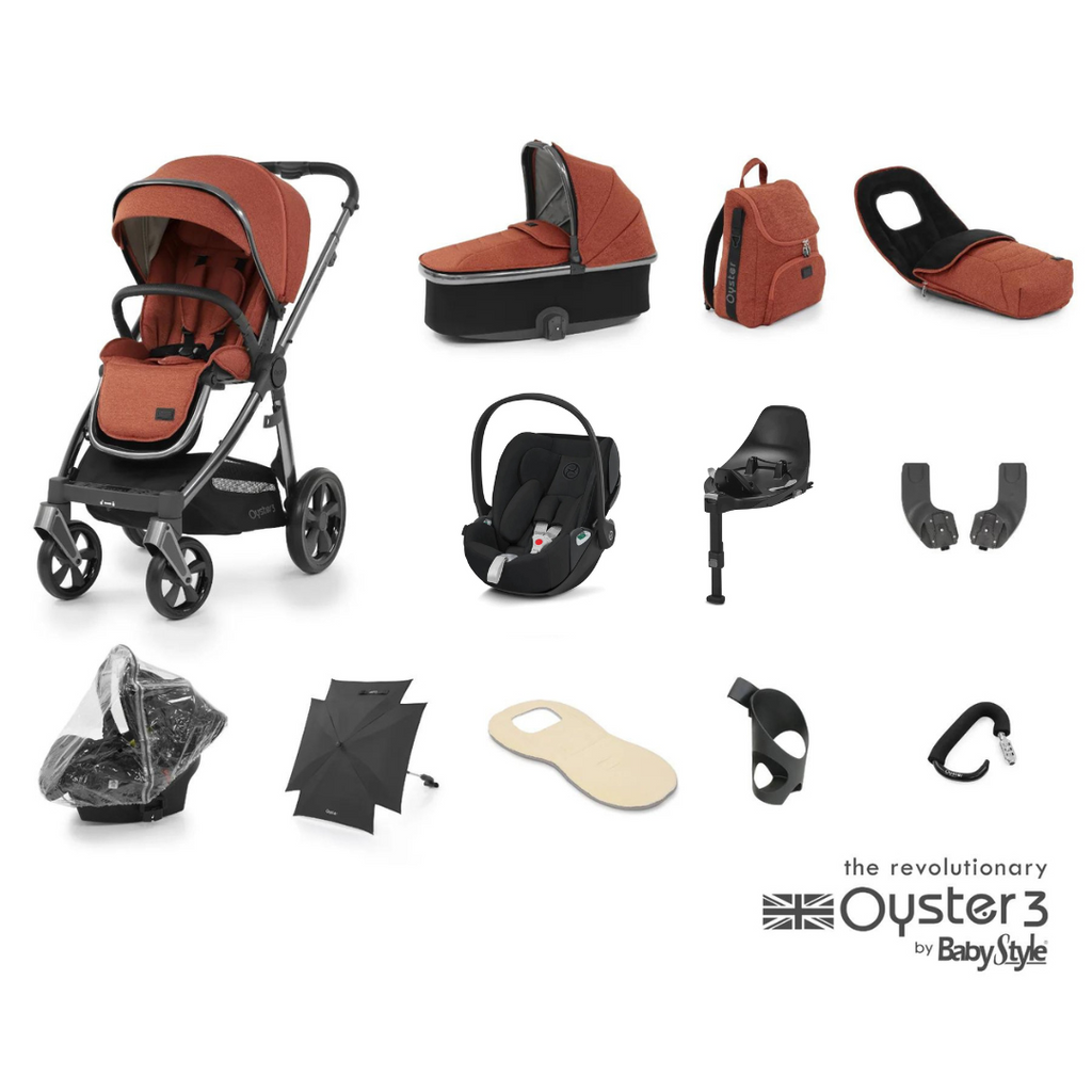 BabyStyle Oyster 3 Cloud T Ultimate Bundle - Ember