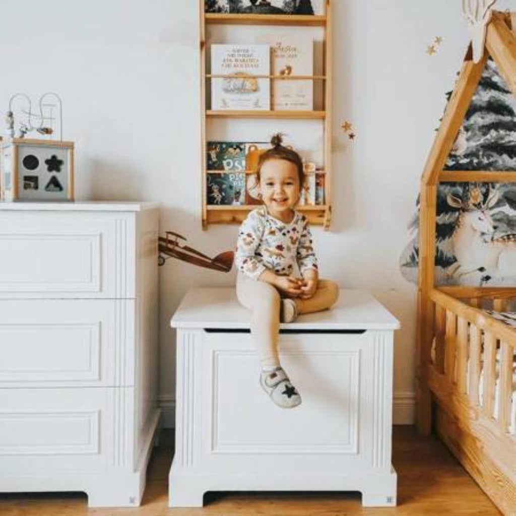 Ines Toy Box - Elegant White