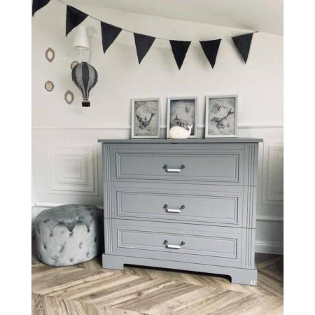 Ines Chest of Drawers - Neutral Grey