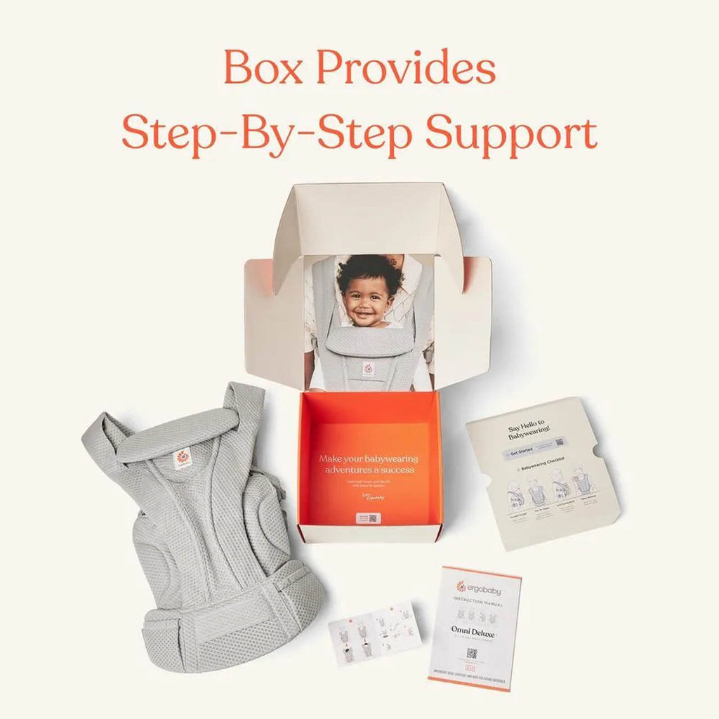Ergobaby Omni Deluxe Mesh Carrier | Graphite Grey