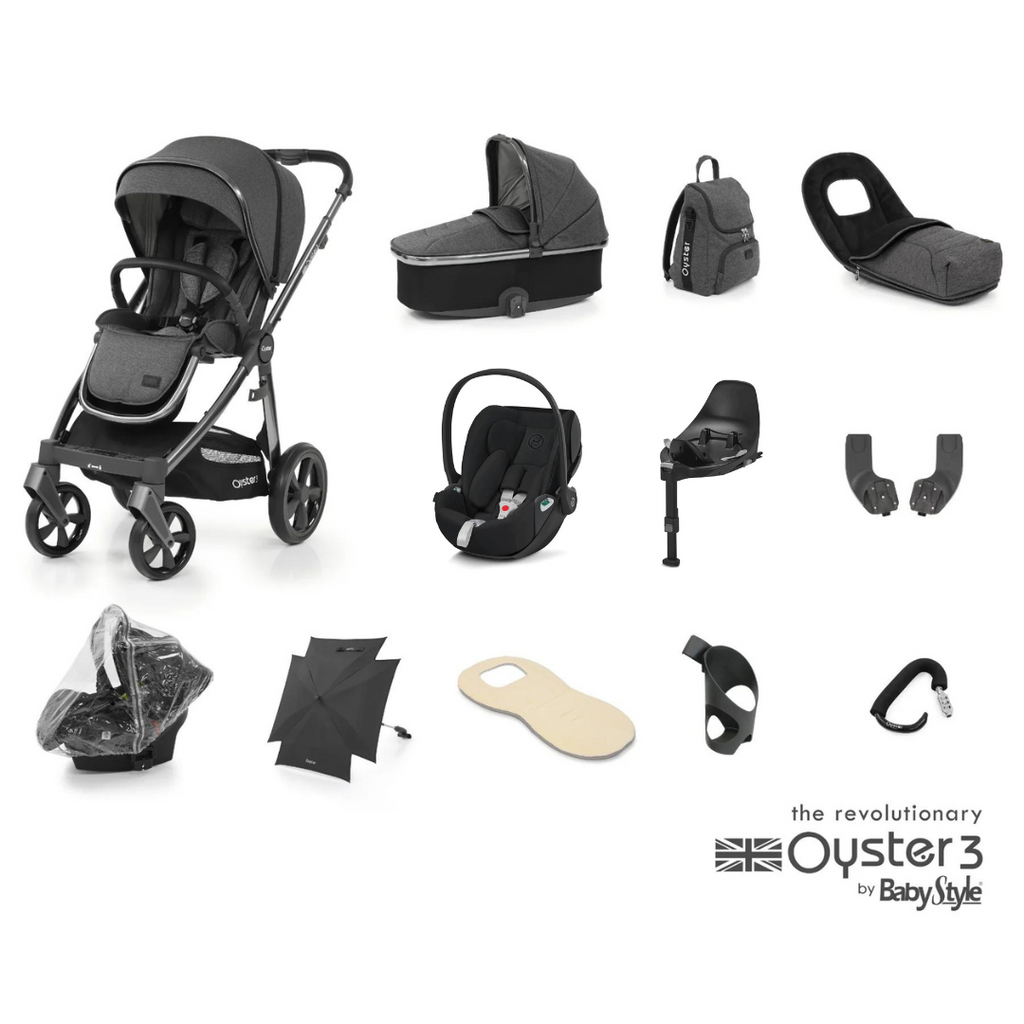 BabyStyle Oyster 3 Cloud T Ultimate Bundle - Fossil