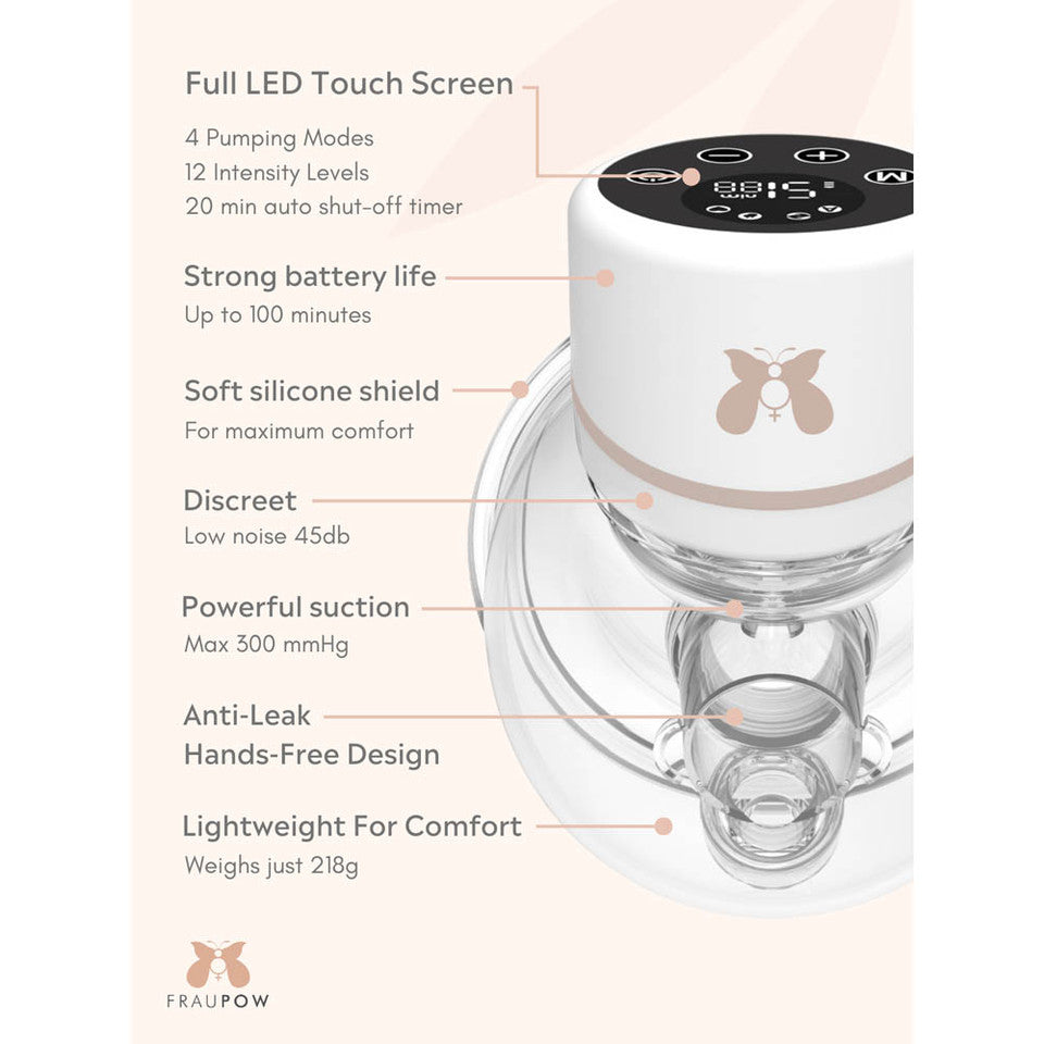 Fraupow Wearable Breast Pump V2