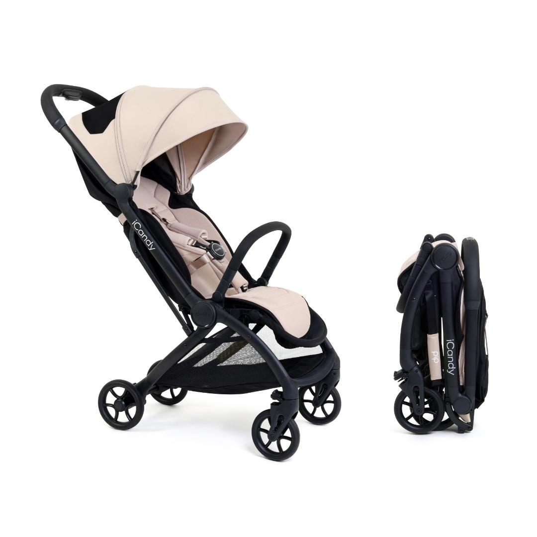 Car Seat Icandy Lightweight Stroller ICandy Pip Compact Stroller Latte
