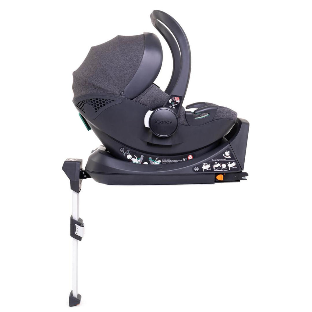 iCandy Cocoon Car Seat & Base | Dark Grey