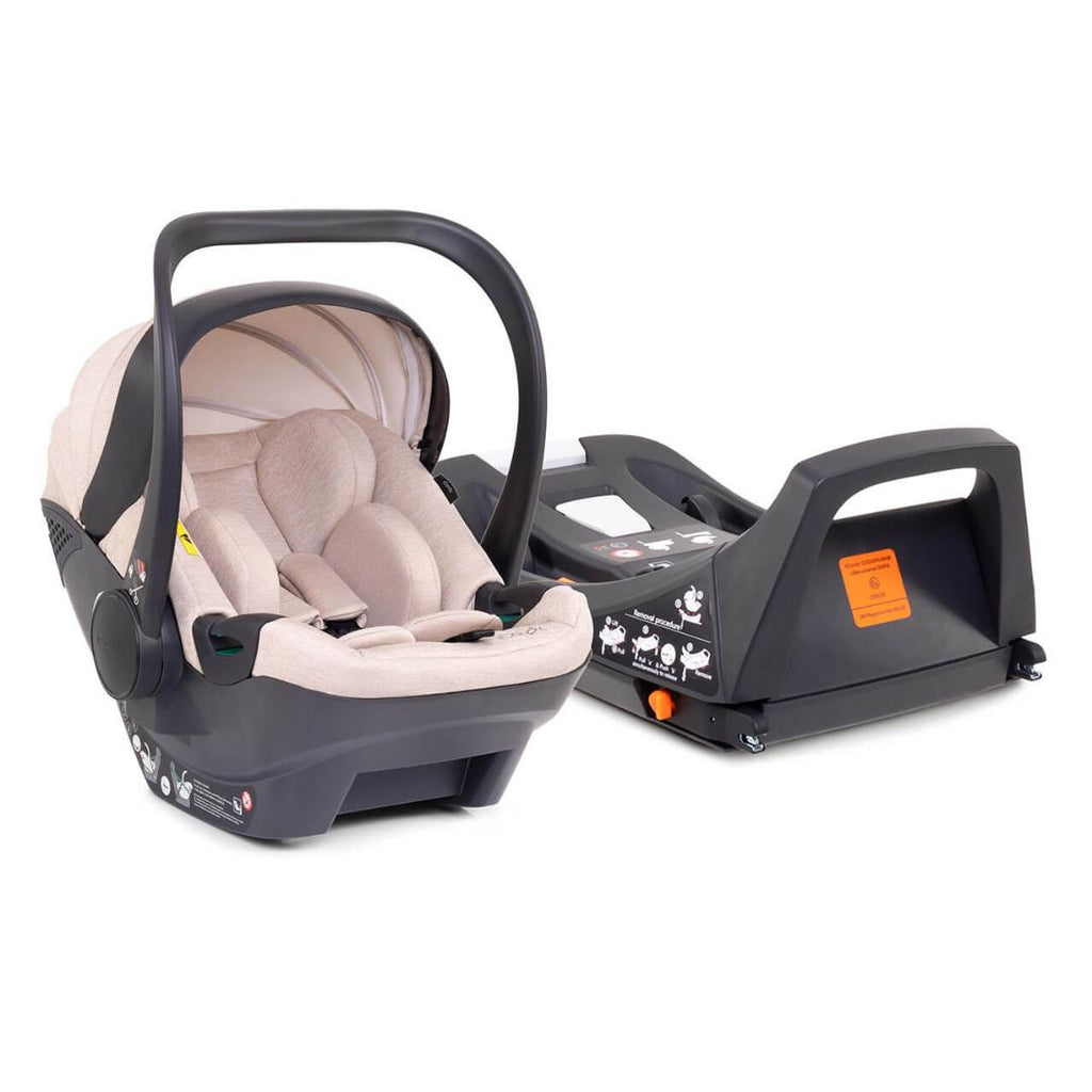 iCandy Cocoon Car Seat & Base | Latte