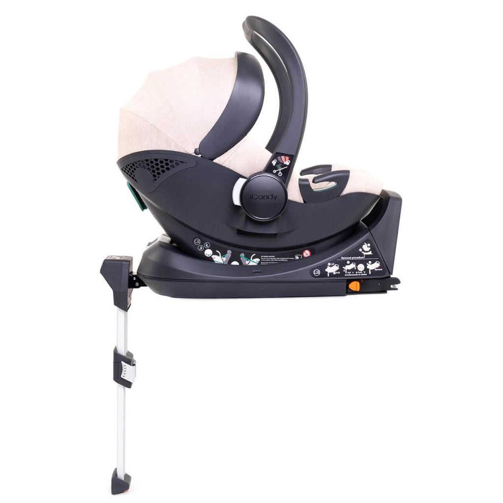 iCandy Cocoon Car Seat & Base | Latte