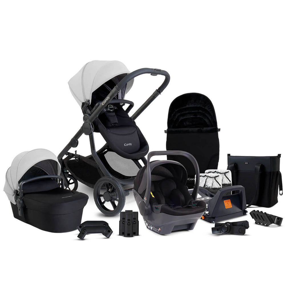 iCandy Orange 4 Pushchair Travel System | Glacier