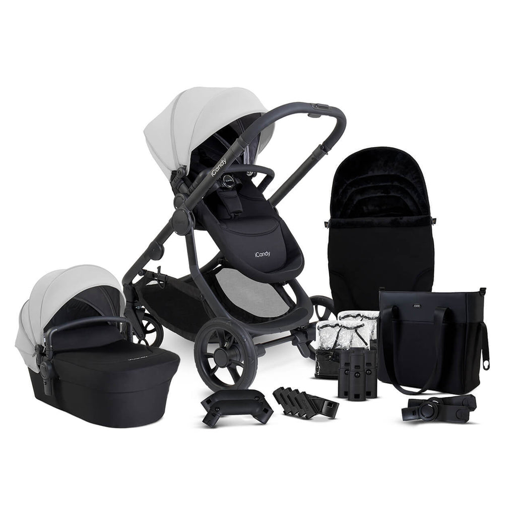 iCandy Orange 4 Pushchair Bundle | Glacier