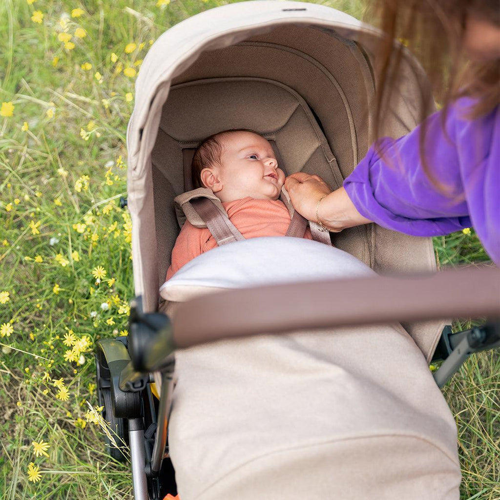 Joolz Aer2 & Nest to Seat | Sandy Taupe