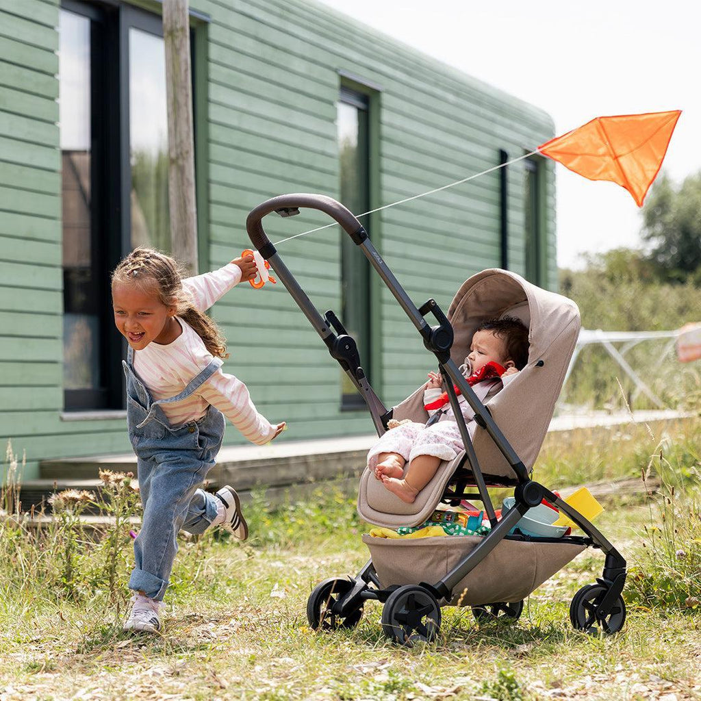 Joolz Aer2 & Nest to Seat | Sandy Taupe