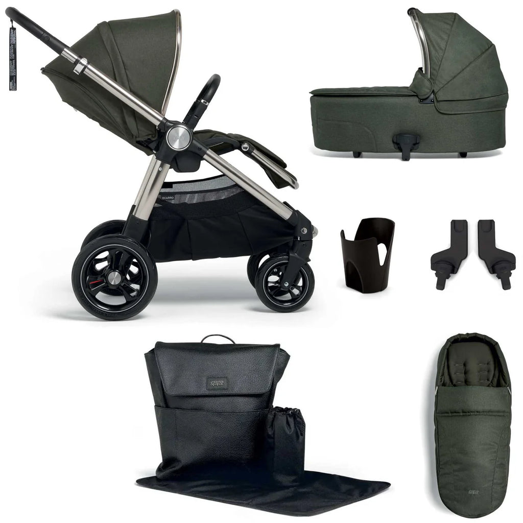 Mamas & Papas Ocarro Essential Bundle - Hunter Green