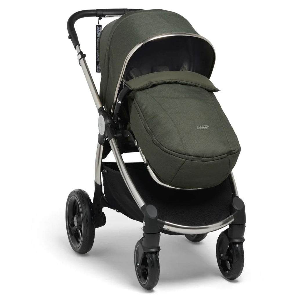 Mamas & Papas Ocarro 9-Piece Complete CabrioFix Bundle - Hunter Green