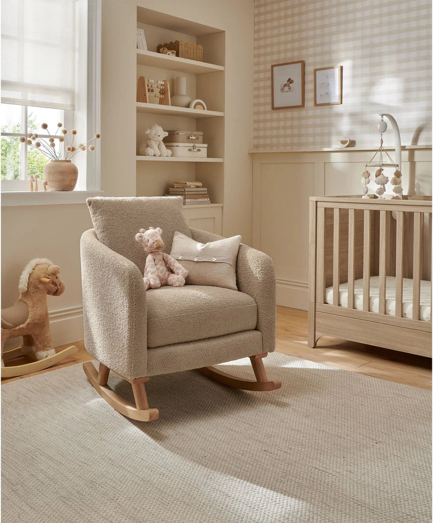 Mamas & Papas Alma Nursing Chair | Fawn Boucle