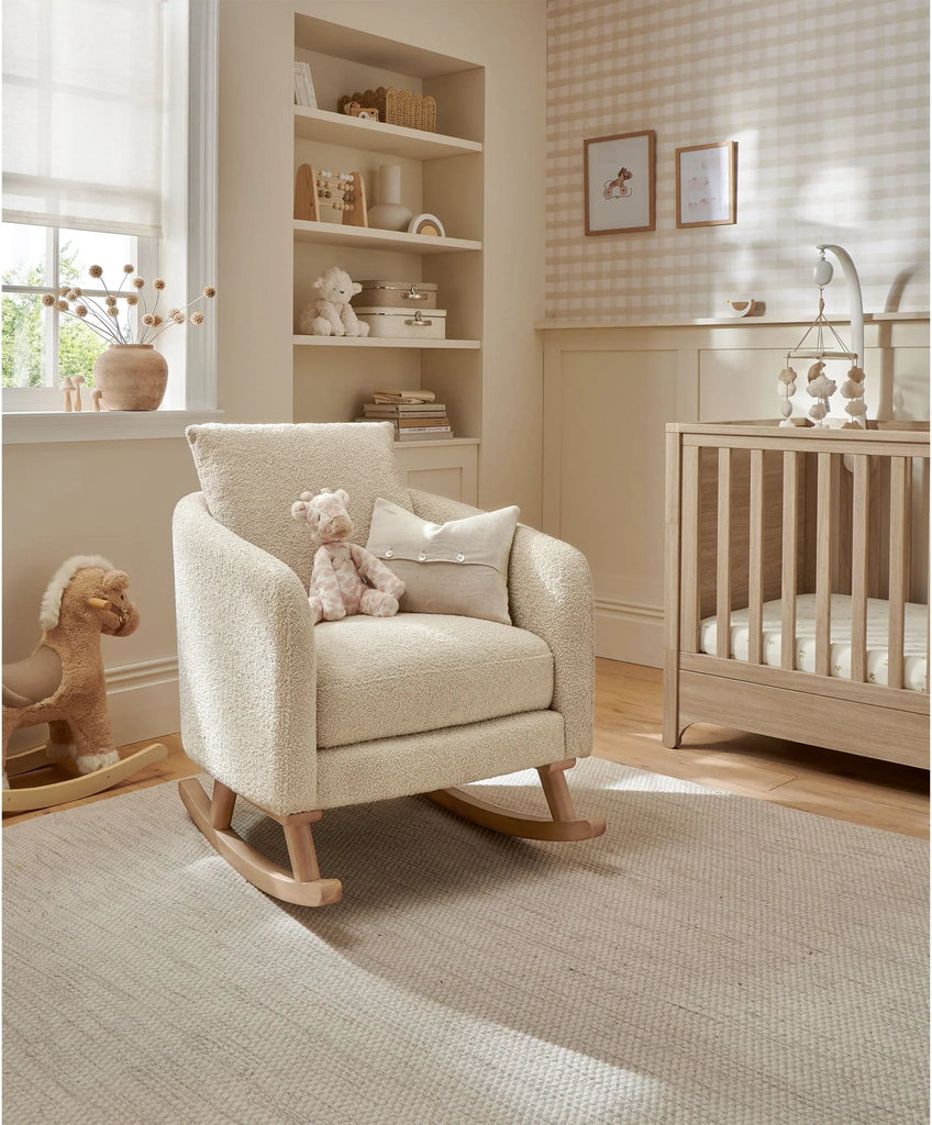 Mamas & Papas Alma Nursing Chair | Off White Boucle
