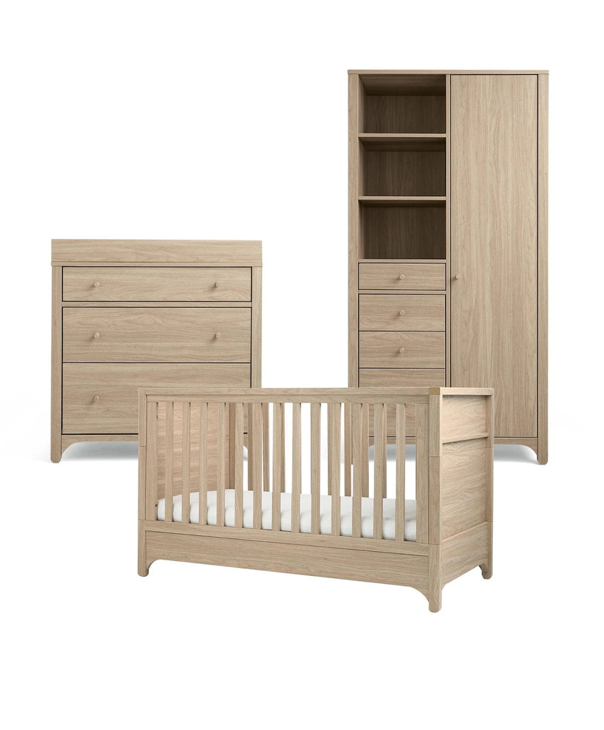 Mamas & Papas Barton Range (Cotbed, Dresser & Wardrobe) | Natural Oak