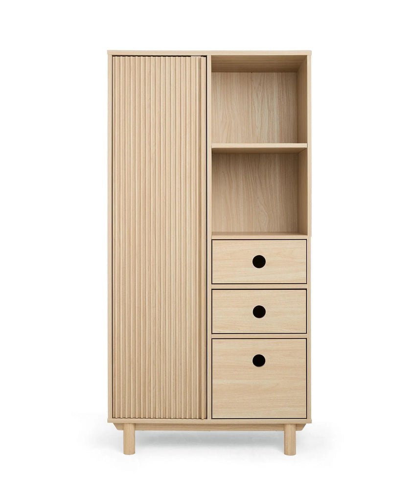 Mamas & Papas Oska Narrow Range (Cotbed, Narrow Dresser & Wardrobe) | Natural Oak
