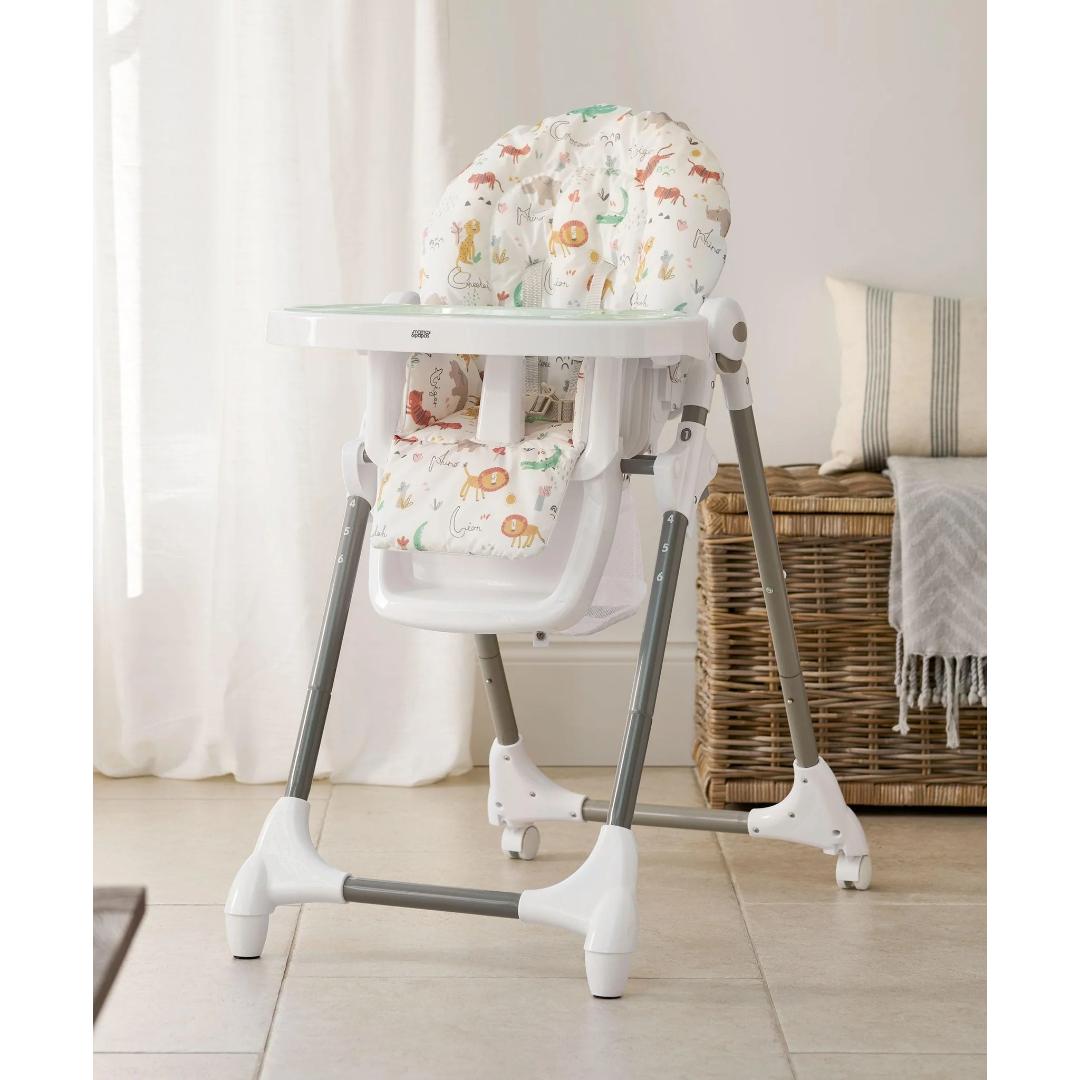 Mamas and Papas Snax Highchair Jungle Alphabet