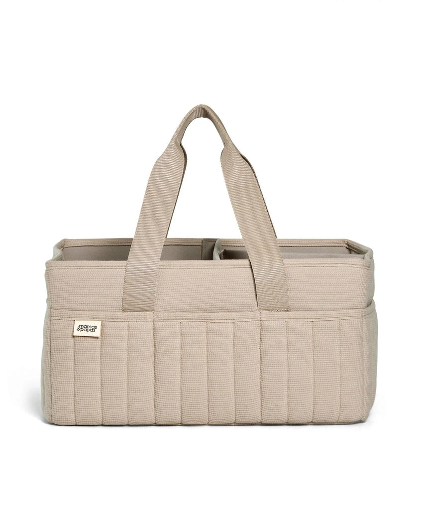 Mamas & Papas Nappy Caddy | Cashmere Waffle