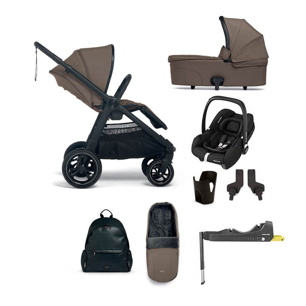 Mamas & Papas Ocarro Maxi-Cosi Cabriofix Bundle - Cafe