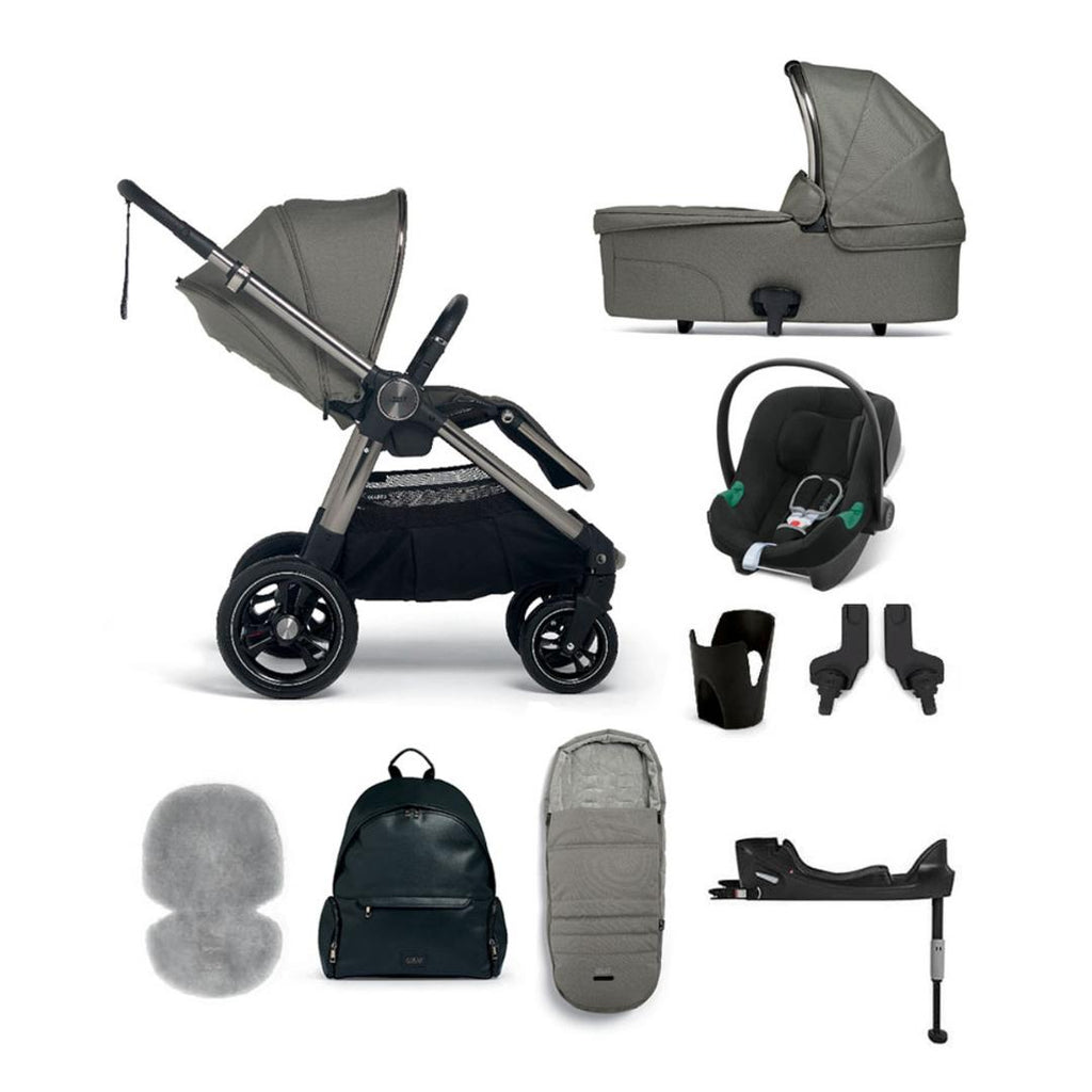 Mamas & Papas Ocarro Special Edition & Cybex Aton Bundle - Mercury