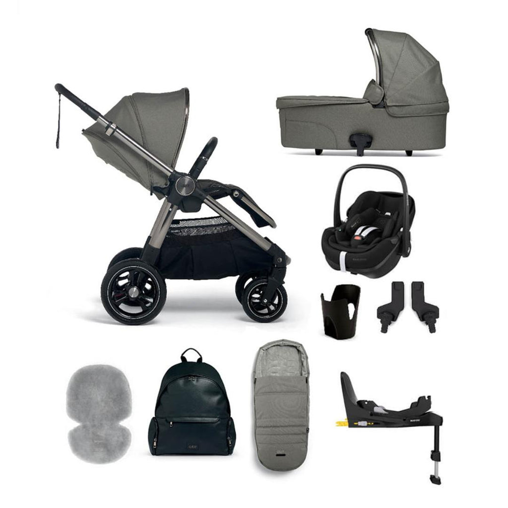 Mamas & Papas Ocarro Special Edition & Maxi-Cosi Pebble 360 Pro Bundle - Mercury