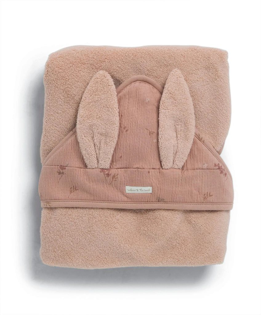 Mamas & Papas Hooded Towel Welcome to the world | Wildflower