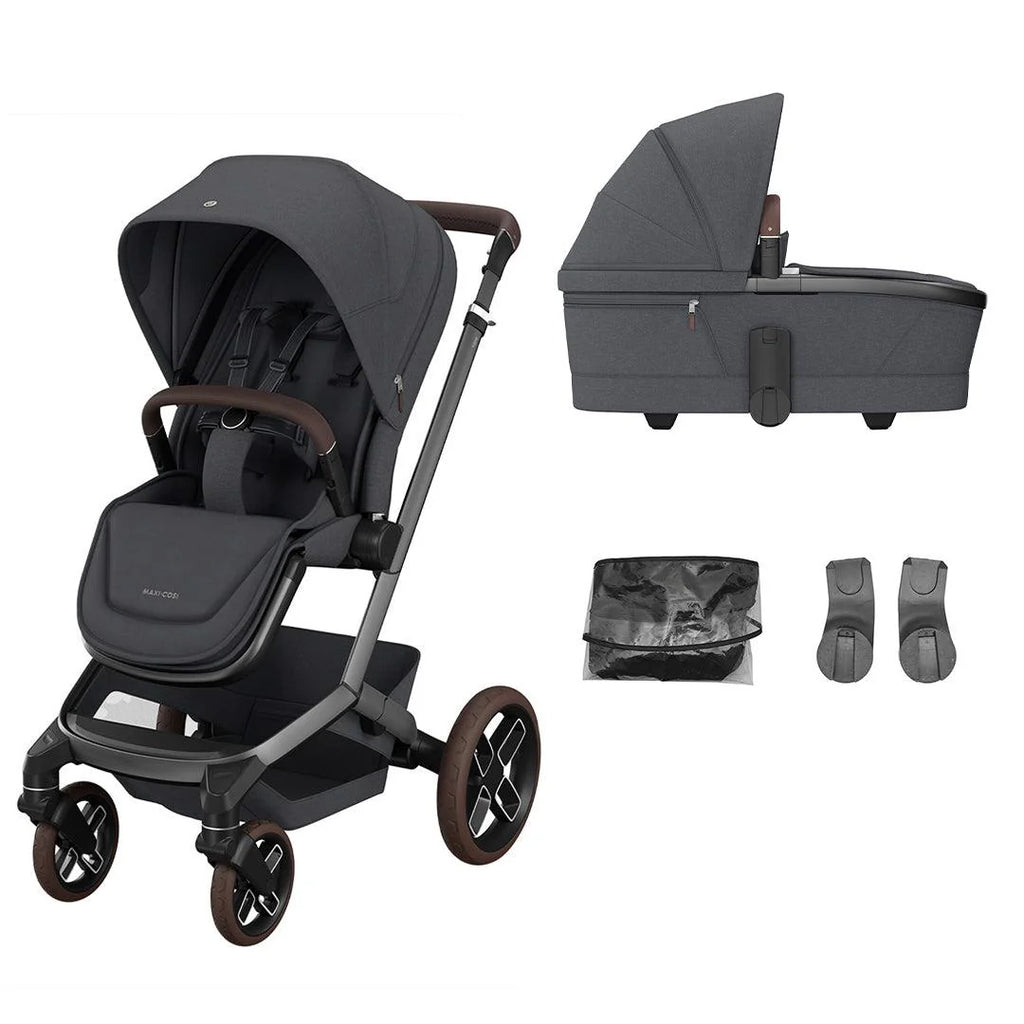 Maxi-Cosi Fame Pushchair & Carrycot- Twillic Graphite