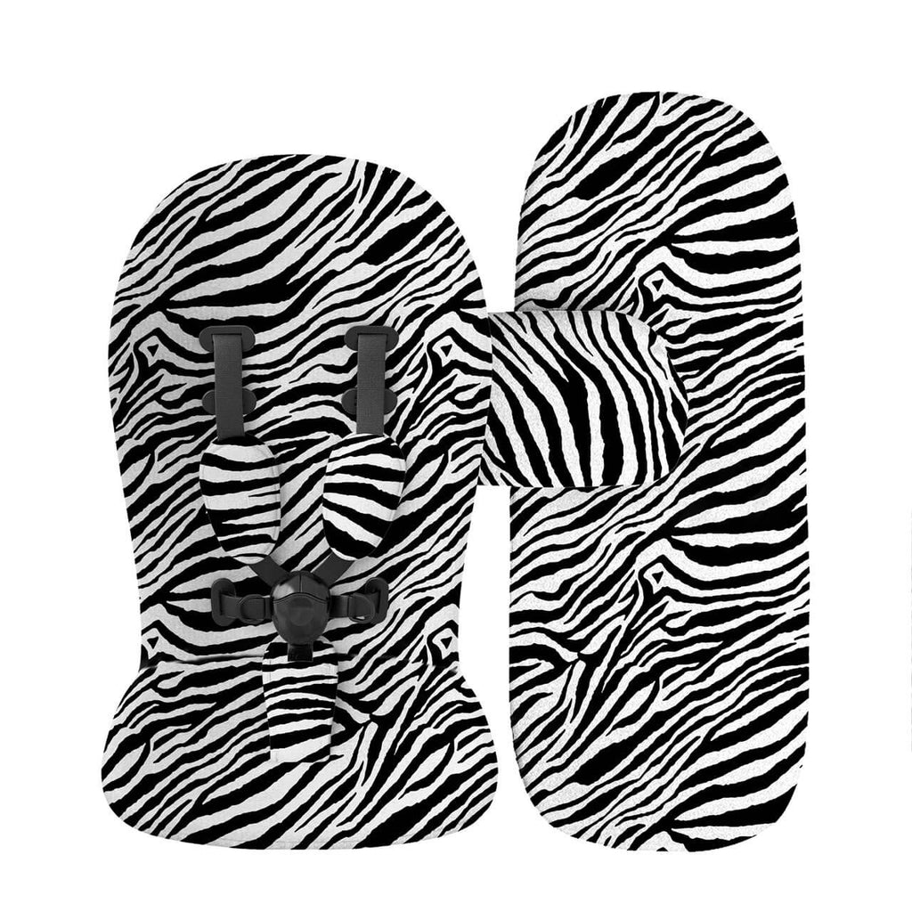 Mima Xari Pushchair on Rose Gold | New York Zebra