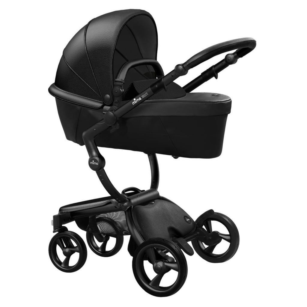 Mima Xari Pushchair & Car Seat Bundle | Black on Black