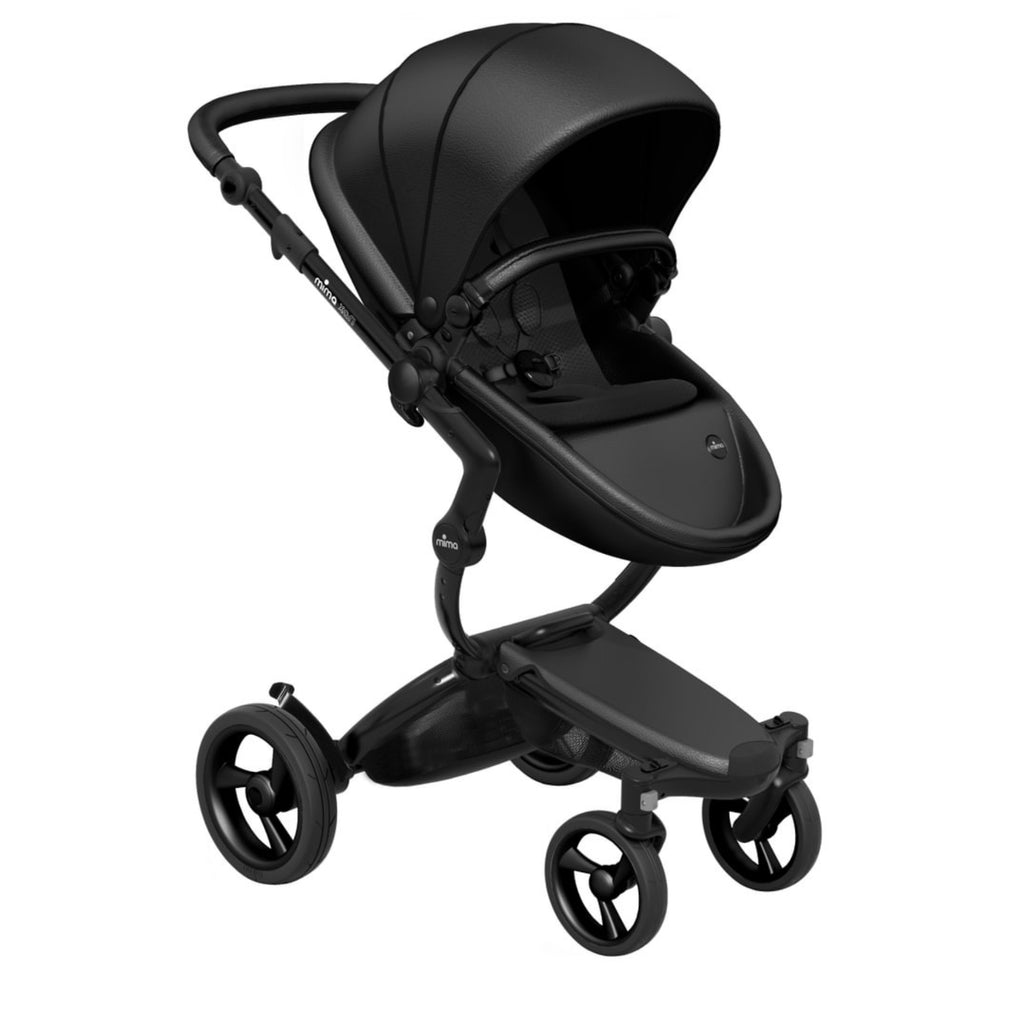 Mima Xari Pushchair & Car Seat Bundle | Black on Black