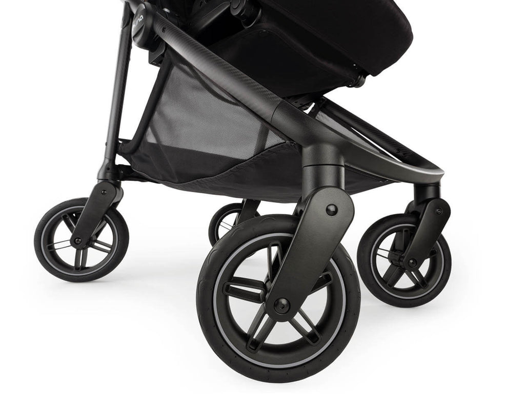 Nuna SWIV Stroller & ARRA Flex Travel System | Caviar