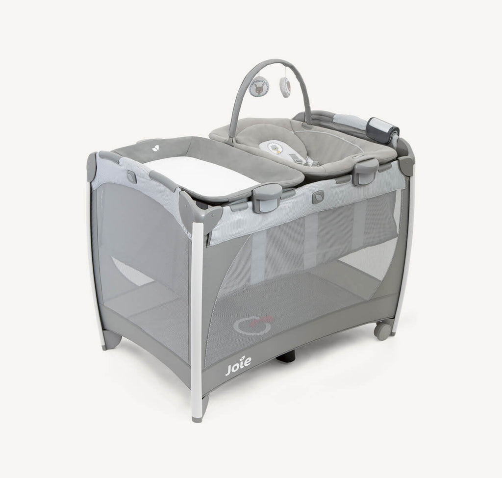 Joie Excursion™ Change & Bounce Travel Cot | Portrait